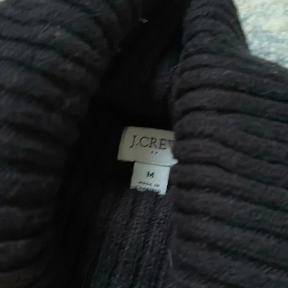 J.Crew mix, texture, ribbed turtleneck, classic sweater, medium - Picture 2 of 5